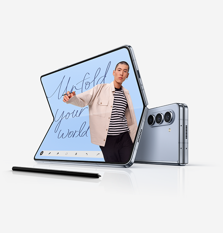 Celular SAMSUNG Z FOLD5 512GB CREME | Loja Claro